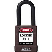 09807 -  NON-CONDUCTIVE SAFETY PADLOCK 74/40 KD BROWN RH-6