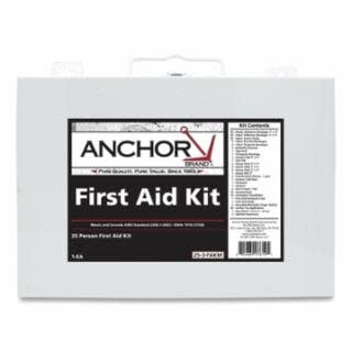 101-25-3-FAKM:  25 Person First Aid Kit, Metal Case, Wall Mount