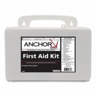 101-25-9-FAKP:  25 Person First Aid Kit, Plastic Case, Wall Mount