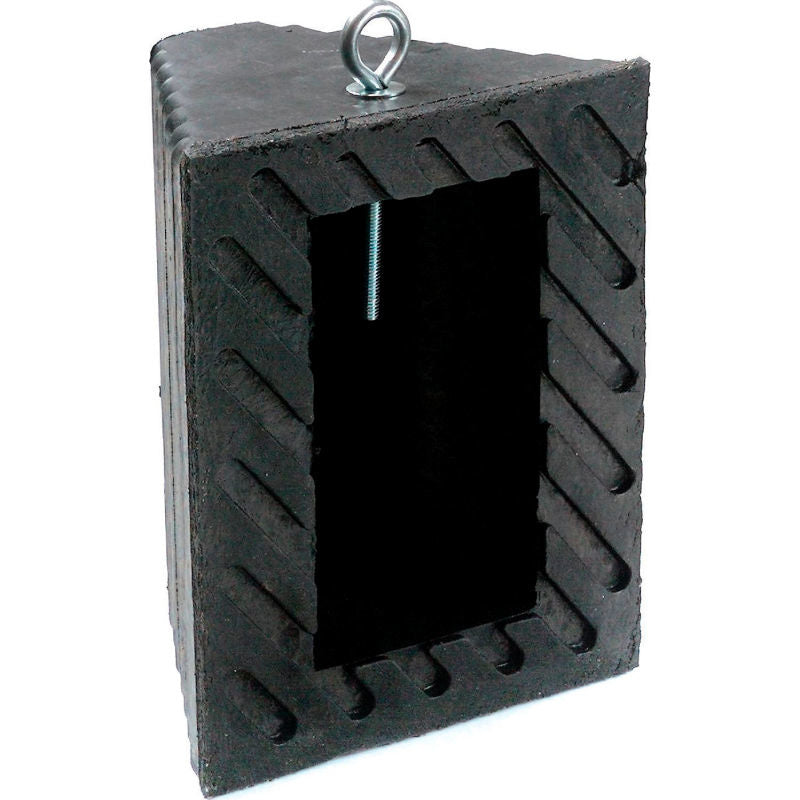 Calzo de goma para ruedas