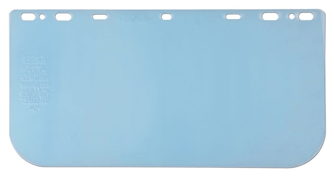 486500 :  MCR Face Shield - Universal Clear Impact Resistant PETG 8" x 15.5" x .042"