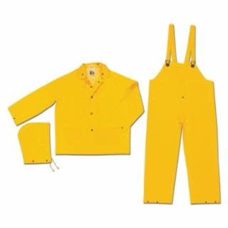 Flame Resistant Rain Suit Jacket, Hood, and Pants