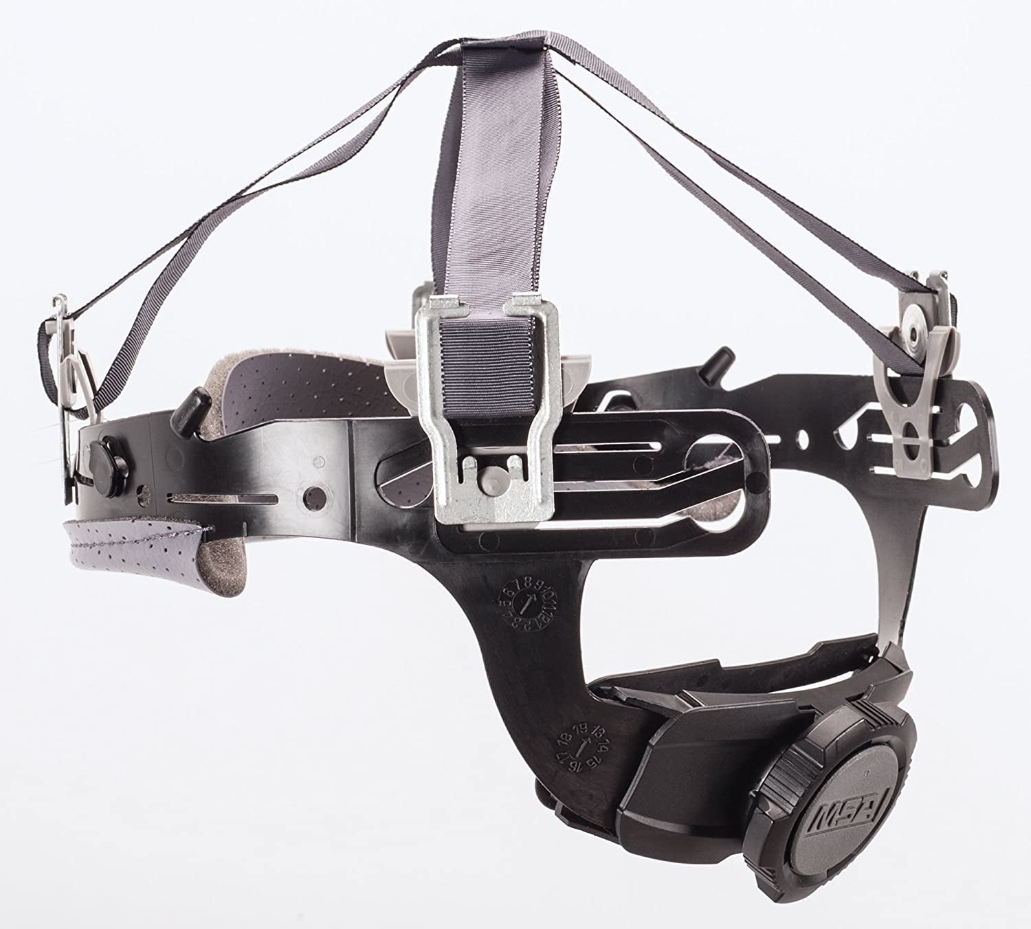 MSA Fas-Trac III Replacement Suspension - 4-Point Attachment, Size: Standard, Skullgard/Comfo-Cap Helmet Accessory, Cap/Hat-Style Hard Hat Suspension, Adjustable, Replaceable & Durable Gear