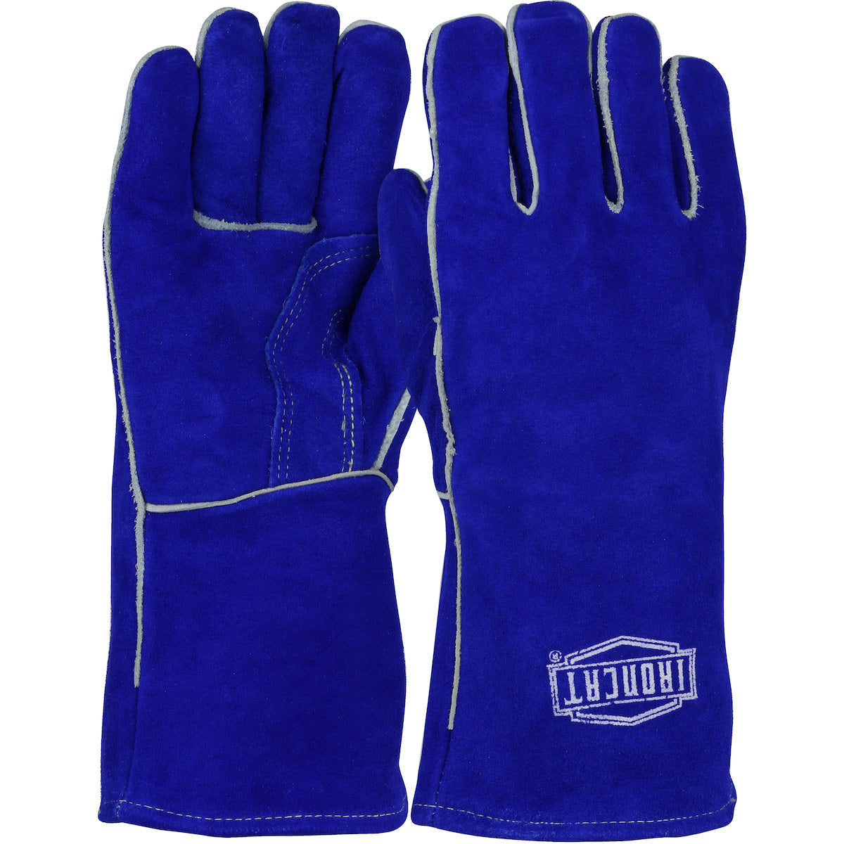 9041/L - Superior Grade Split Cowhide Leather Welder's Glove with Cotton/Foam Lining.  (1 Dozen)