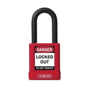 Aluminum Safety Padlock Red