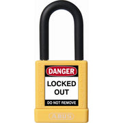 Aluminum Safety Padlock Yellow