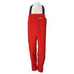 RG 2345/XL: Red GORE-TEX Liquid Chemical Splash Bib-Overalls. Size