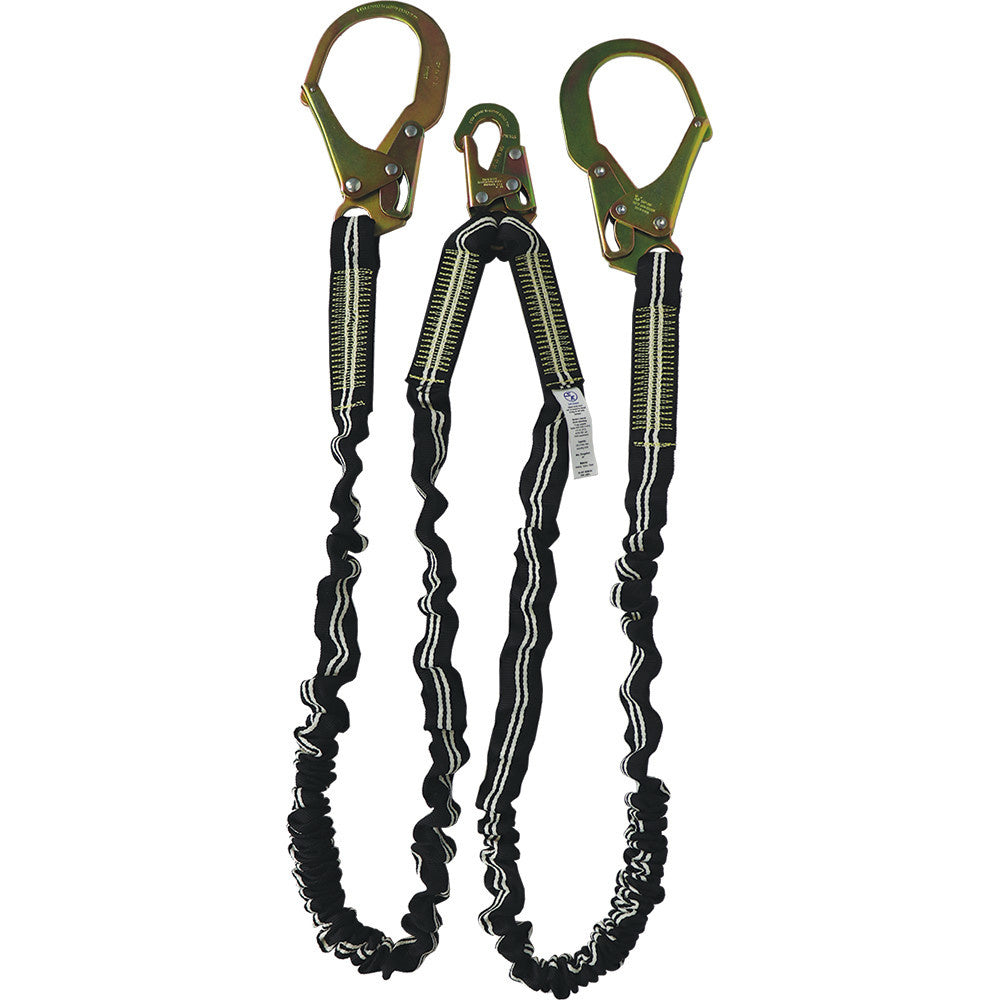 Dingo Core™ 6ft Dual-Leg Internal Shock-Absorbing Welder's Lanyard