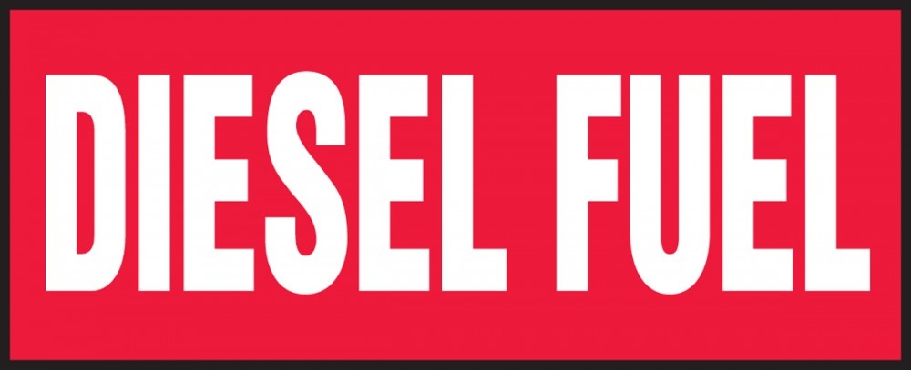 Diesel Fuel Sign