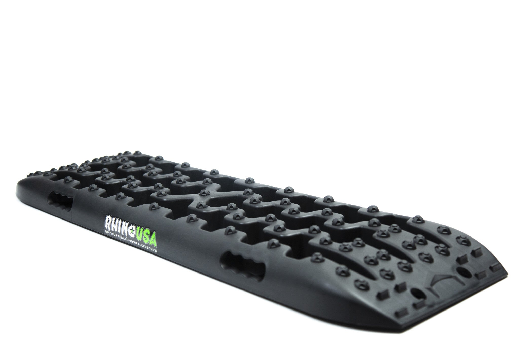 TRACBOARDS-BLK:  Rhino USA Recovery Traction Boards (Black) - Best Off-Road Accessories (1-Pair)