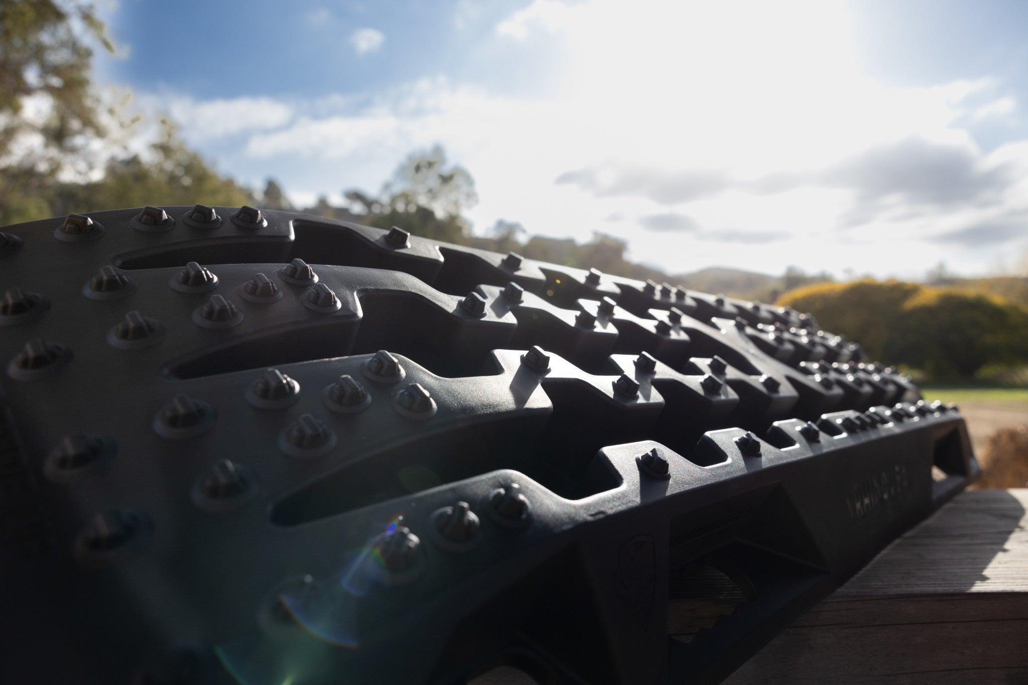 TRACBOARDS-BLK: Tablas de tracción de recuperación Rhino USA (negras): los mejores accesorios todoterreno (1 par)