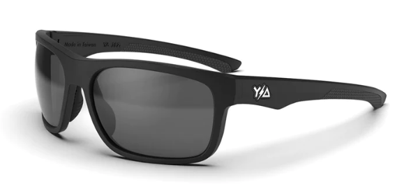 FV-Z87-BLK-POL:   Wye Delta's FULLVIZ BLACK POLARIZED Safety Glasses.  100% UV / ANSI Z87+