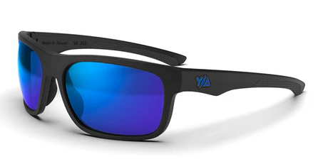 FV-Z87-DB-POL:   Wye Delta's FULLVIZ DEEP BLUE POLARIZED Safety Glasses.  100% UV / ANSI Z87+