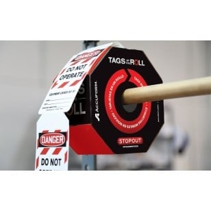 Danger Locked Out Tags