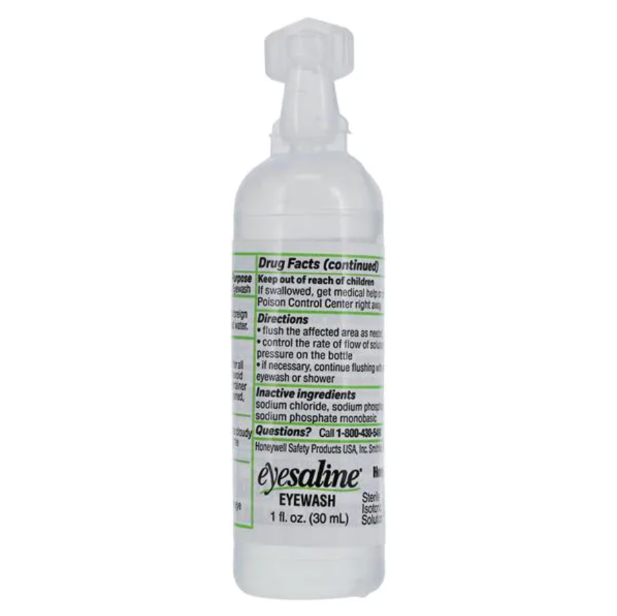 Eye Saline Bottle 1 Oz