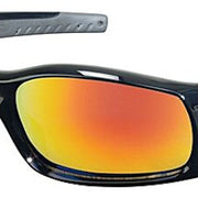 135-SR11R Swagger Fire Mirror Lens, Duramass Hard Coat, Black Frame