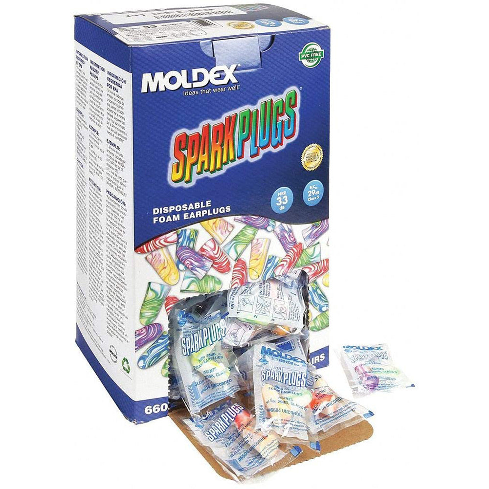 Tapones para los oídos desechables SparkPlugs® (200 unidades)