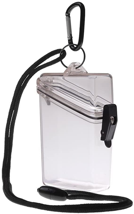 Estuche transparente impermeable para identificación/credencial See It Safe (W00411)