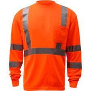 5506/S  - HI-VIS CLASS 3 LONG SLEEVE T-SHIRT, ORANGE SMALL