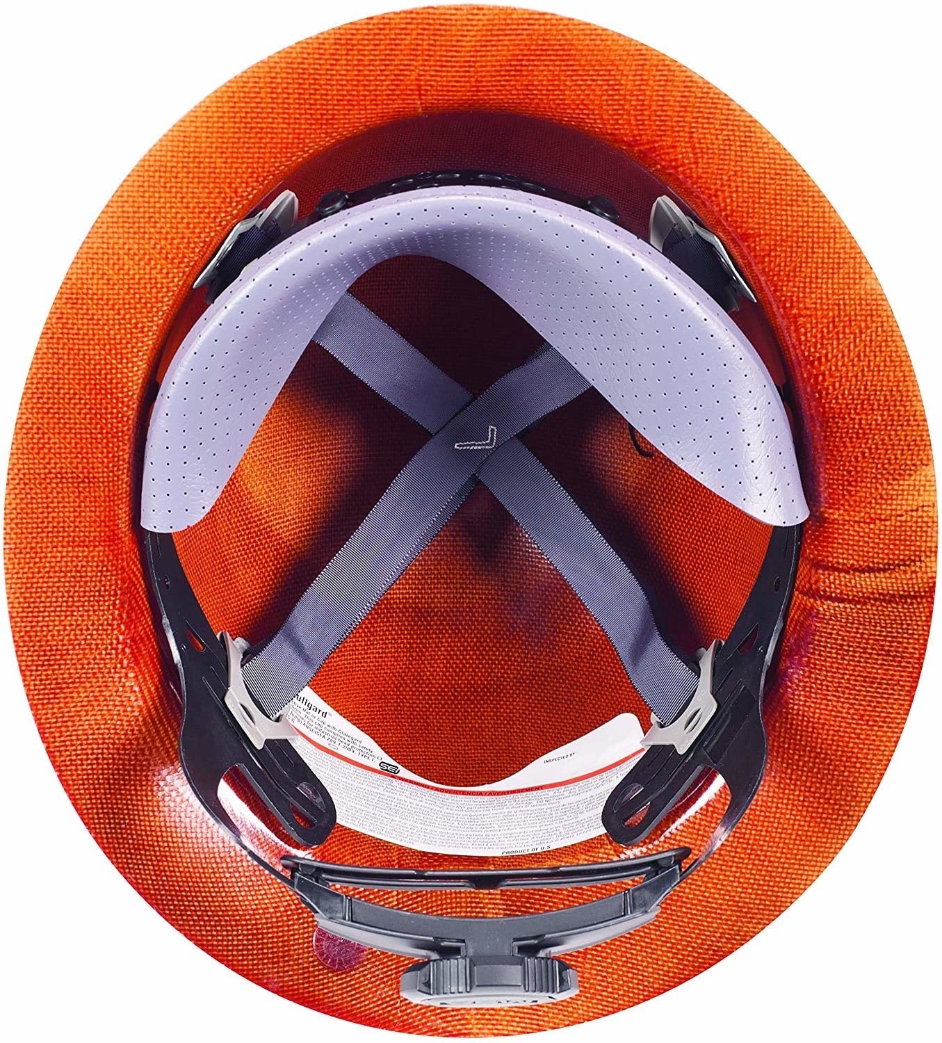 MSA Fas-Trac III Replacement Suspension - 4-Point Attachment, Size: Standard, Skullgard/Comfo-Cap Helmet Accessory, Cap/Hat-Style Hard Hat Suspension, Adjustable, Replaceable & Durable Gear