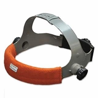 902-SB310V:  Air Cushioned Headgear Sweatband,  FR Fleece Cotton, Orange