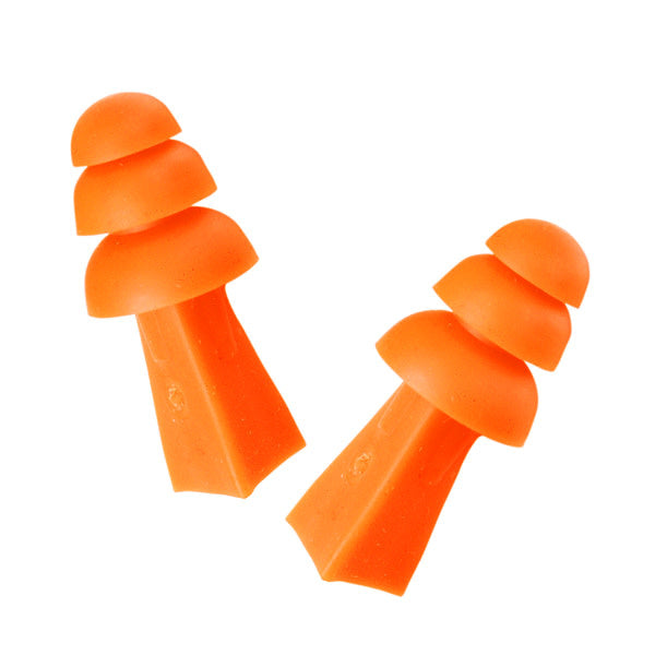 941100: Tapones para los oídos Gateway Safety Tri-Grip naranja 27 NRR sin cordón - Caja de 100