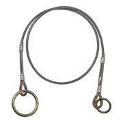 4’ choker-style wire rope sling anchor