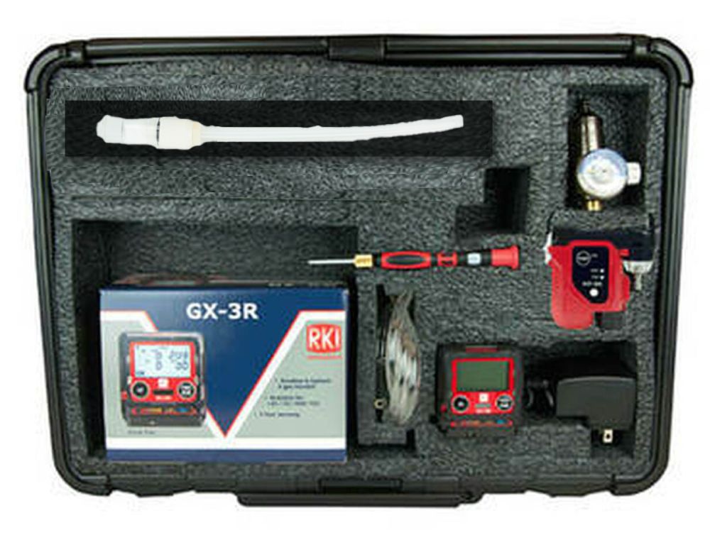 72-RA-C-58-T: GX-3R RKI Instruments Confined Space Monitor Bundle. (LEL/O2/CO/H2S)