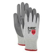 GPD590 - Guantes de trabajo D-ROC GPD590 resistentes a cortes con palma recubierta de poliuretano, talla A5 - Talla 10/XL (par)