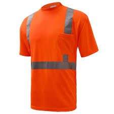 Safety T-Shirt with Chest Pocket