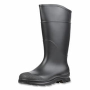 SERVUS CT Economy Knee Boots, Steel Toe, 16 in H, PVC, Black. Size: 15