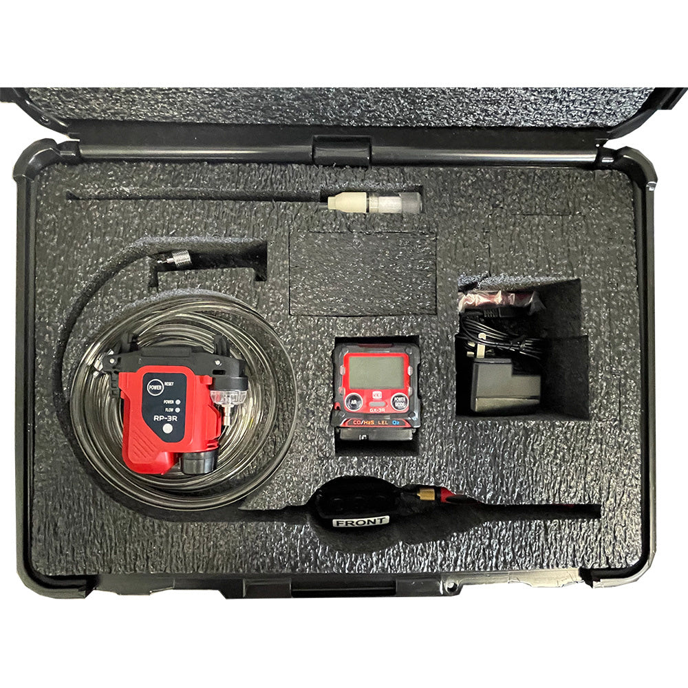 Monitor de espacios confinados RKI Instruments GX-3R (LEL/O₂/CO/H₂S)