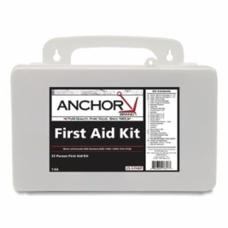 101-25-9-FAKP:  25 Person First Aid Kit, Plastic Case, Wall Mount