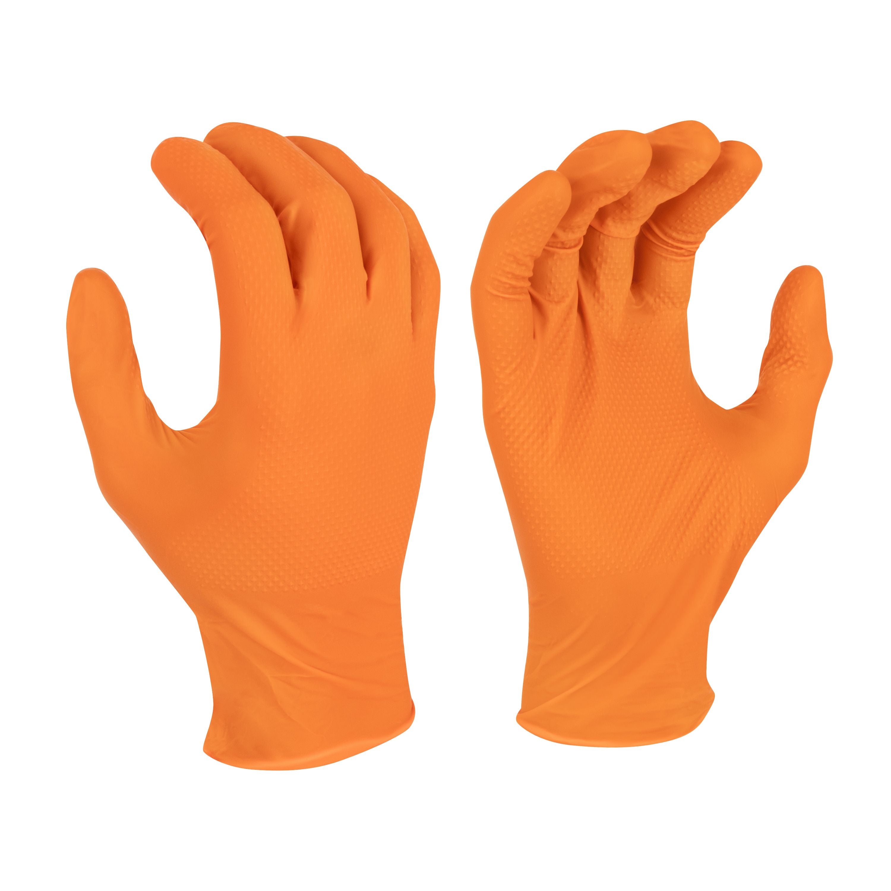 RWG9608XL - Radians RWG9608 8 Mil Nitrile Diamond Grip Disposable Touchscreen Gloves. Size XL