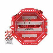 KCC624:  LOTO LOCK BOX.  Surface Mountable with 16 Hooks for up to 44 Locks.