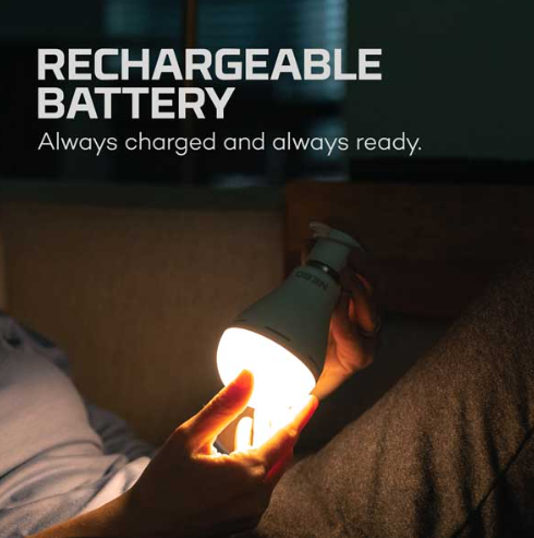 NEB-ARE-0012: Blackout Backup Emergency LED Bulb (2-Pack)