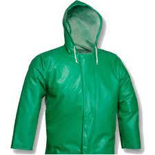 J41108/XL - Chaqueta Tingley resistente al fuego y al ácido con capucha integrada. XL