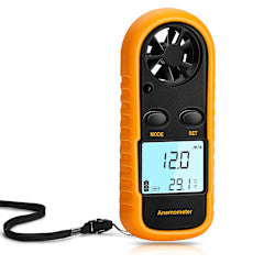 Anemometer Handheld, Light Weight Digital Wind Speed Meter