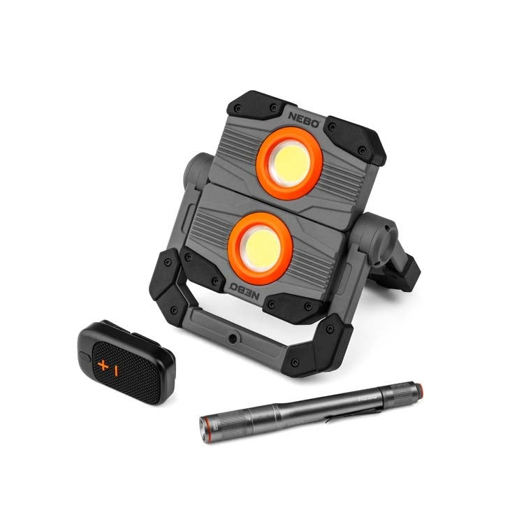 NEB-8NO-0006: Light N Go Kit (Pen Light, Work Light, & Wireless Speaker)