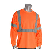 313-1300-OR - ANSI Type R Class 3 Long Sleeve T-Shirt