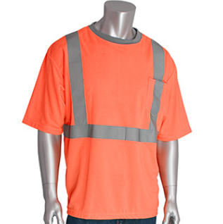 312-1200-OR - Camiseta de manga corta ANSI Tipo R Clase 2 (naranja)