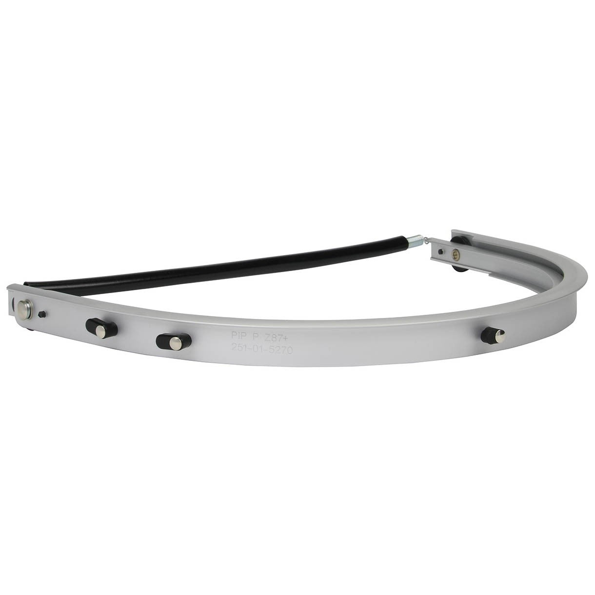 Soporte de aluminio para protector facial de ala completa