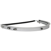 Soporte de aluminio para protector facial de ala completa
