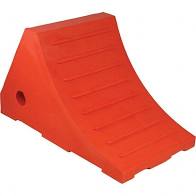 15325 - HEAVY DUTY URETHANE WHEEL CHOCKS AME ORANGE