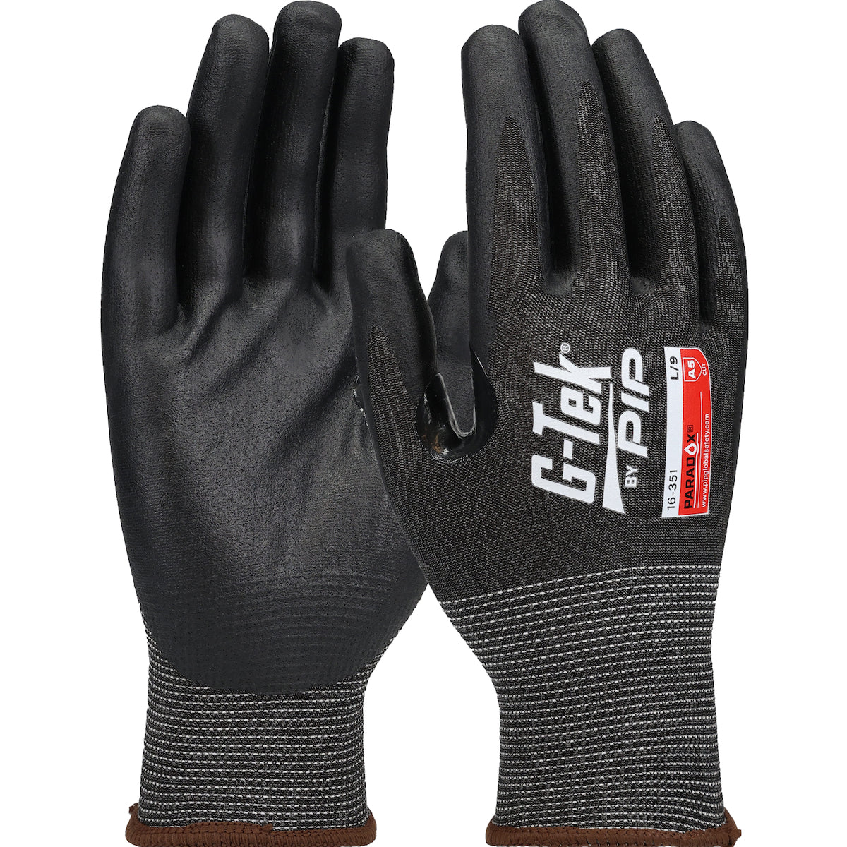 16-351/L  G-Tek Paradox, 21 GA PolyKor Blended Foam Nitrile Cut Resistant A5 Glove