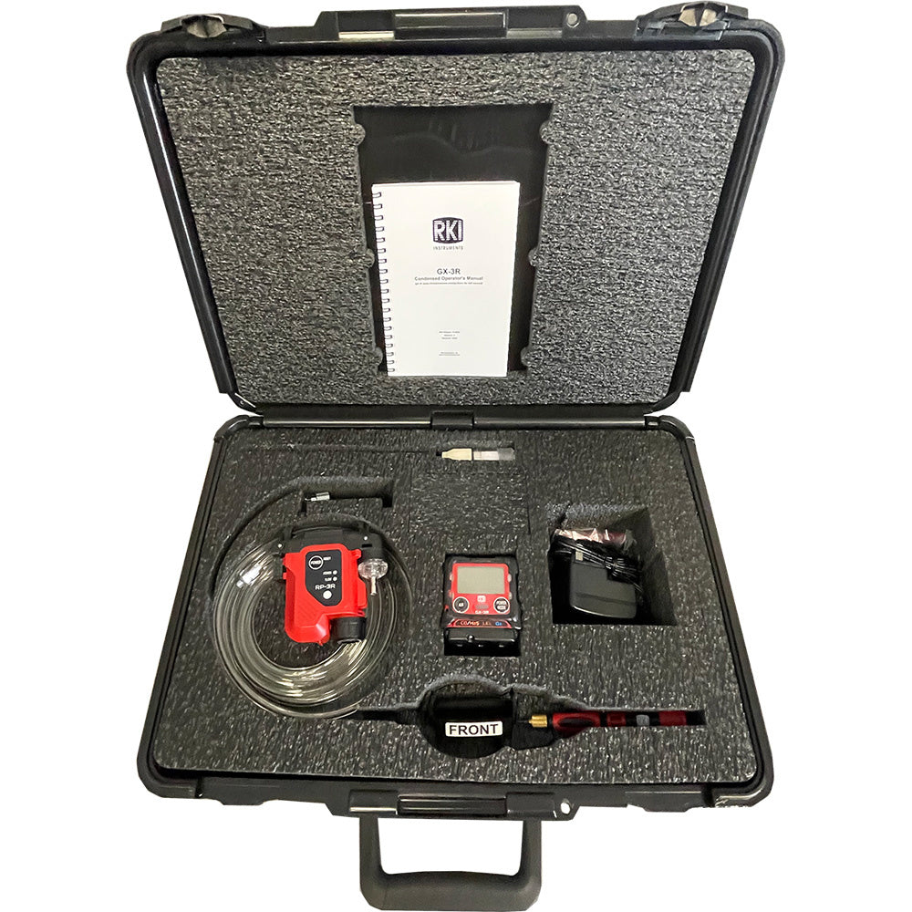 Monitor de espacios confinados RKI Instruments GX-3R (LEL/O₂/CO/H₂S)