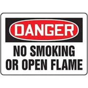 FT-MSMK120XV - FLAMMABLE - NO SMOKING , OR OPEN FLAME / ADHESIVE DURA-VINYL / 7" X 10"