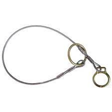 FAP3408(6FT)-SK - 6ft. Wire Rope Pass Through  Anchor Sling.  Tie Off Adapter with O-rings.