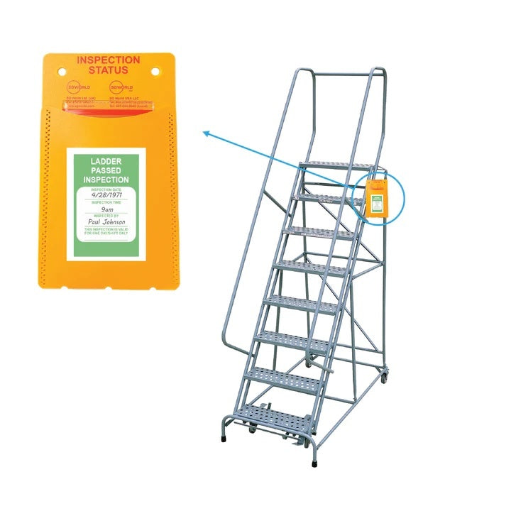 BPADDLEUSKIT - Inspection Status and Book Storage Pouch with Zip Tie