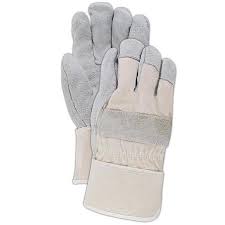 TB715IEWB/L -  Glove Standard Split Leather Palm w/Starched Cuff, Magid, DuraMaster, One Dozen / Size: Large